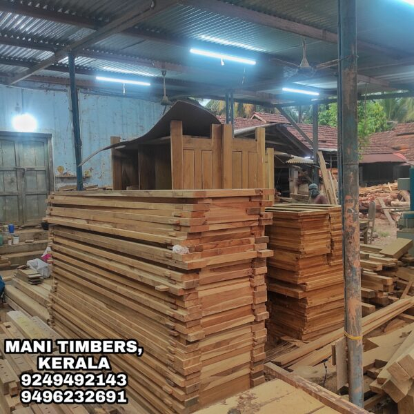 Teak wood windows